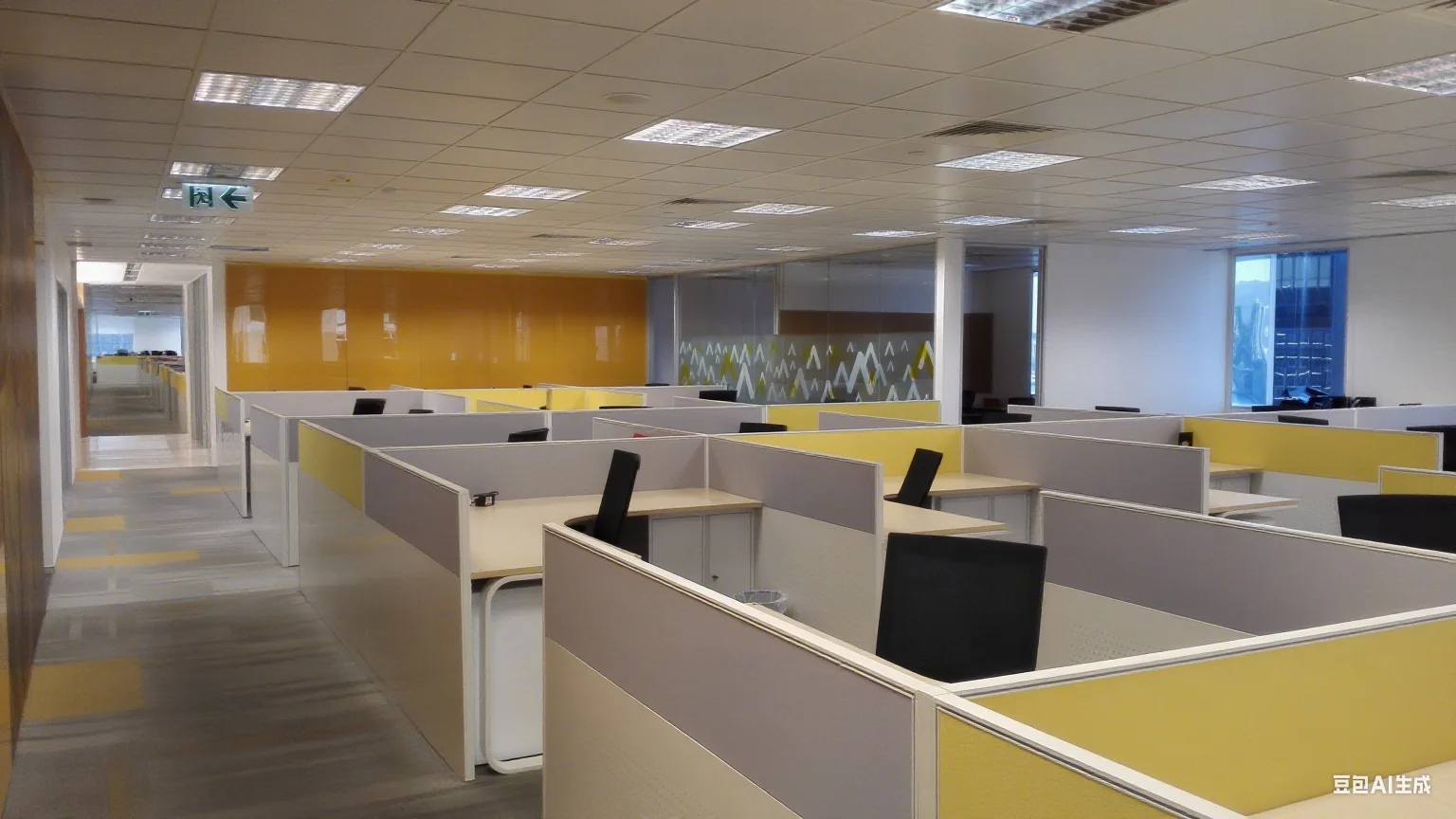 華潤大廈寫字樓裝修圖片三